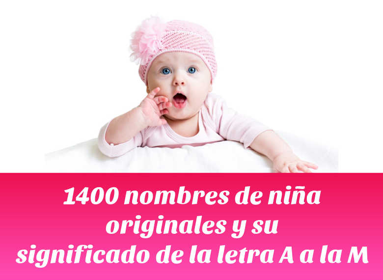 Nombres de niña originales